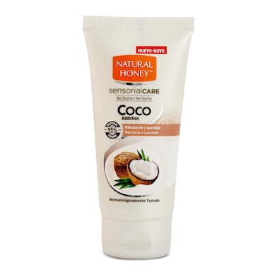 Gel de ducha coco formato viaje Natural Honey 75 ml-0