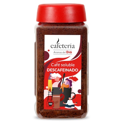 Café soluble descafeinado Dia Cafetería 200 g-0