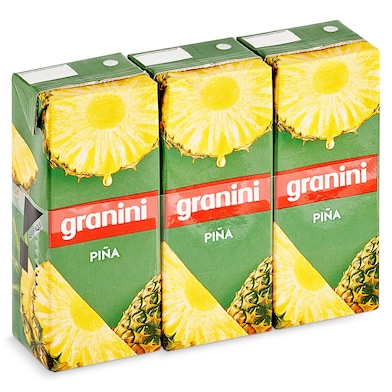 Néctar de piña Granini pack 3 x 220 ml-0