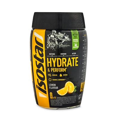 Bebida isotónica sport de limón Isostar 400 g-0