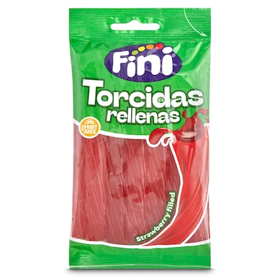 Regaliz de goma torcidas rellenas Fini 125 g-0