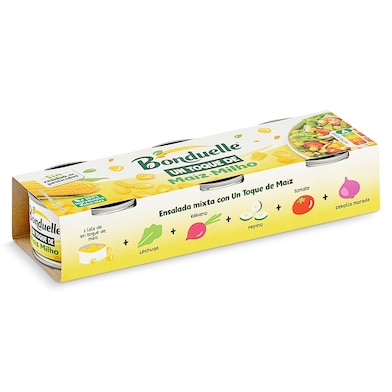 Maíz dulce Bonduelle 3 x 70 g-0