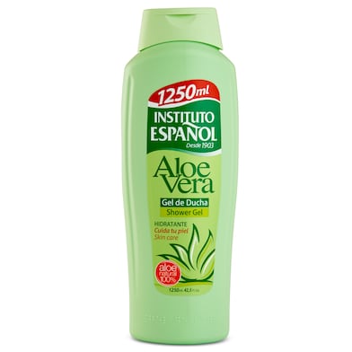 Gel de ducha aloe vera Instituto Español 1.25 L-0