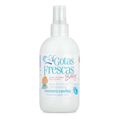Agua de colonia gotas frescas baby Instituto Español 250 ml-0