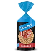 Tortitas de maíz sabor jamón ibérico Bicentury 123.5 g