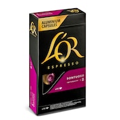 Cápsulas de café espresso sontuoso L'Or 10 unidades