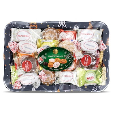 Bandeja decorativa selección de Navidad Dia Dulce Noel 700 g -0 Bandeja decorativa selección de Navidad Dia Dulce Noel 700 g -0