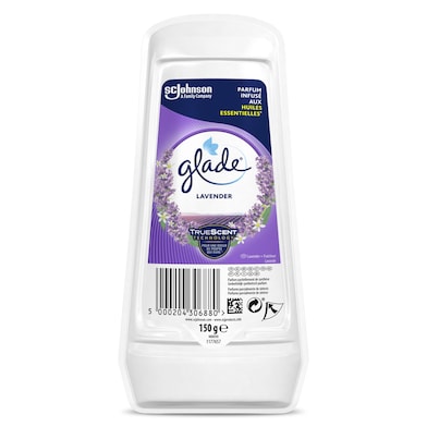Ambientador gel absorbeolores lavanda Glade 150 g-0