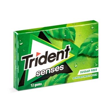 Chicles sabor hierbabuena sin azúcar Trident 23 g-0