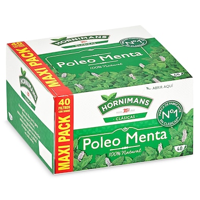 Poleo menta Hornimans 40 unidades-0