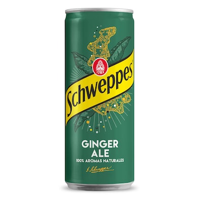 Ginger ale Schweppes lata 330 ml-0