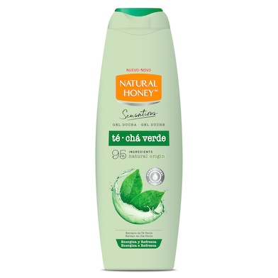 Gel de ducha té verde Natural Honey 650 ml-0