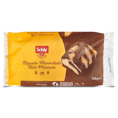 Bizcocho marmolado sin gluten Dr. Schar 250 g-0