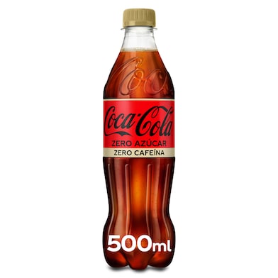 Coca-Cola zero azúcar zero cafeína 500 ml-0