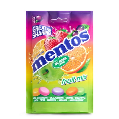 Caramelos masticables fruit mix Mentos 160 g-0