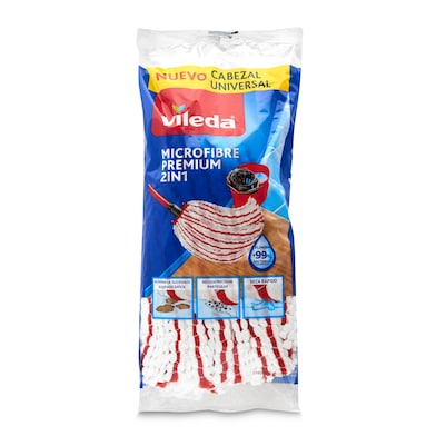 Fregona de microfibra premium Vileda 1 unidad-0