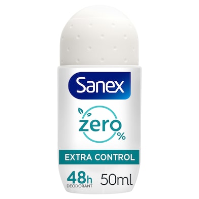 Desodorante roll-on extra control Sanex 50 ml-0