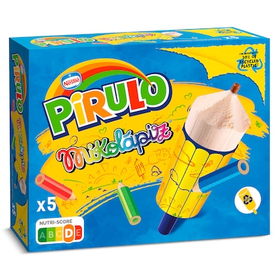 Helado pirulo mikolápiz 5 unidades Nestlé 250 g-0