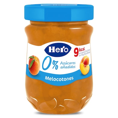 Mermelada de melocotón 0% azúcares añadidos Hero 280 g-0