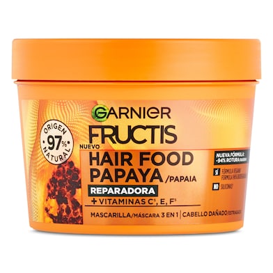 Mascarilla hair food papaya Fructis 400 ml-0