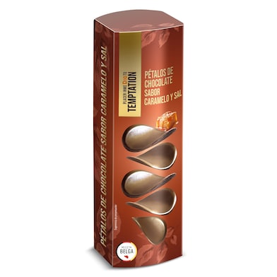 Pétalos de chocolate con caramelo y sal Dia Temptation 150 g-0 Pétalos de chocolate con caramelo y sal Dia Temptation 150 g-0