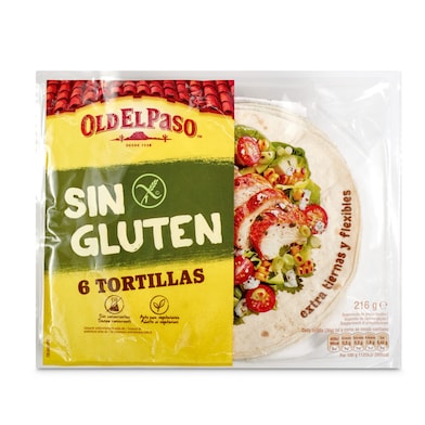 Tortillas sin gluten Old El Paso 216 g-0
