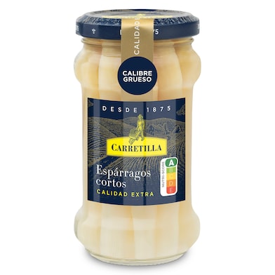 Espárragos blancos cortos Carretilla 110 g-0