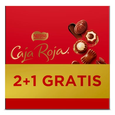 Bombones Nestlé Caja Roja 3 x 103 g-0 Bombones Nestlé Caja Roja 3 x 103 g-0