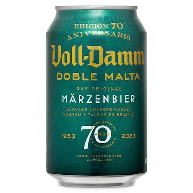 Cerveza doble malta Voll Damm 33 cl-0