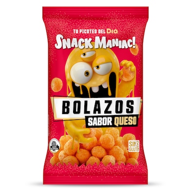 Bolazos sabor queso Dia Snack Maniac 100 g-0