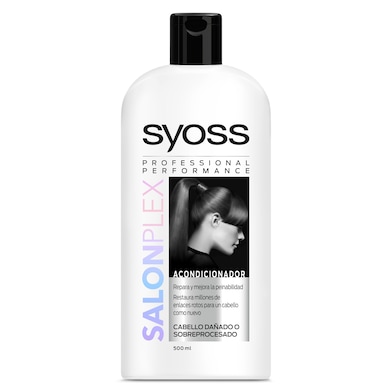 Acondicionador salonplex cabello dañado Syoss 500 ml-0