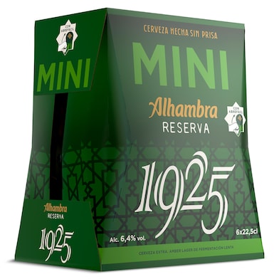 Cerveza reserva 1925 Alhambra pack 6 x 22,5 cl-0