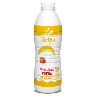 Yogur líquido sabor fresa y plátano Dia Láctea 1 Kg-0