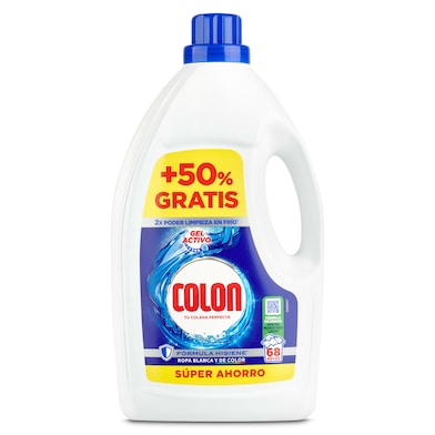 Detergente líquido azul activo Colon 45 lavados-0