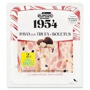 Jamón de pavo con trufa y boletus Elpozo 120 g