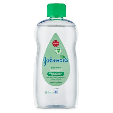 Aceite aloe vera Johnson's baby 500 ml-0