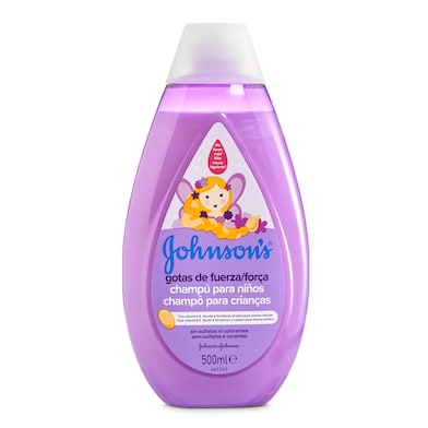 Champú gotas de fuerza Johnson's baby 500 ml-0