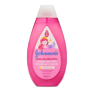 Champú gotas de brillo Johnson's baby 500 ml-0