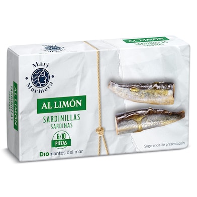 Sardinillas al limón Dia Mari Marinera 65 g-0