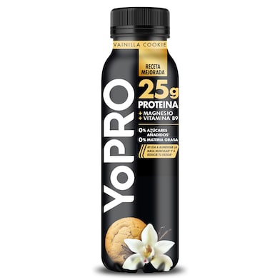 Bebida con proteínas sabor vainilla Yopro 300 g-0