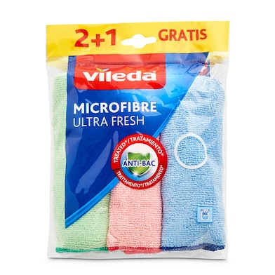 Bayeta microfibra ultra fresh Vileda 3 unidades-0