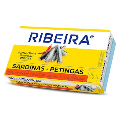 Sardinillas en aceite picante Ribeira 60 g-0