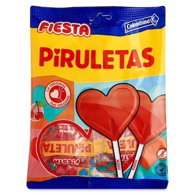 Piruletas corazón Fiesta 91 g-0