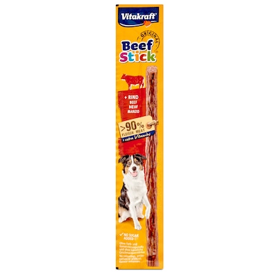 Snack para perros con buey Vitakraft 12 g-0
