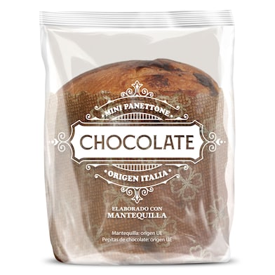 Mini panettone con pepitas de chocolate El Molino de Dia 100 g-0 Mini panettone con pepitas de chocolate El Molino de Dia 100 g-0