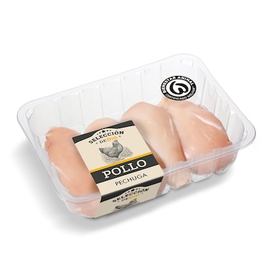 Pechuga de pollo entera formato familiar Selección de Dia 1.25 Kg aprox.-0