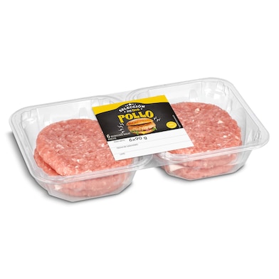 Burger de pollo 6 unidades Selección de Dia 540 g-0