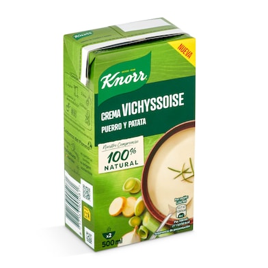 Crema de puerro y patata Knorr 500 ml-0