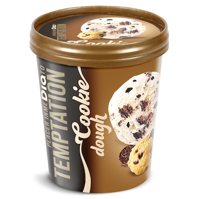 Tarrina de cookie dough Dia Temptation 350 g-0
