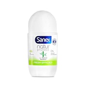 Desodorante roll-on natur protect bambú Sanex 50 ml